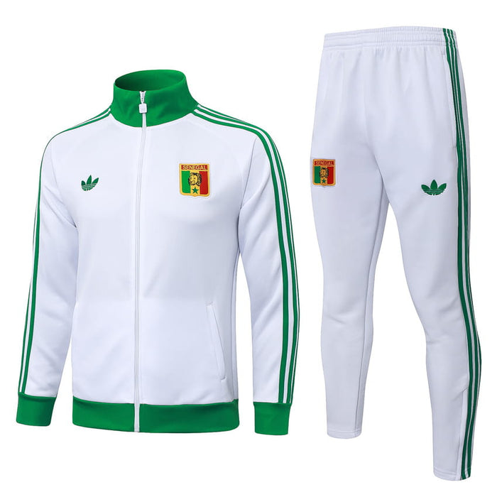 SENEGAL 26 HOODIE WORLD CUP WHITE TRACKSUIT