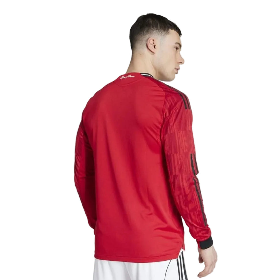 MANCHESTER UNITED 25/26 HOME LONG SLEEVE AUTHENTIC JERSEY