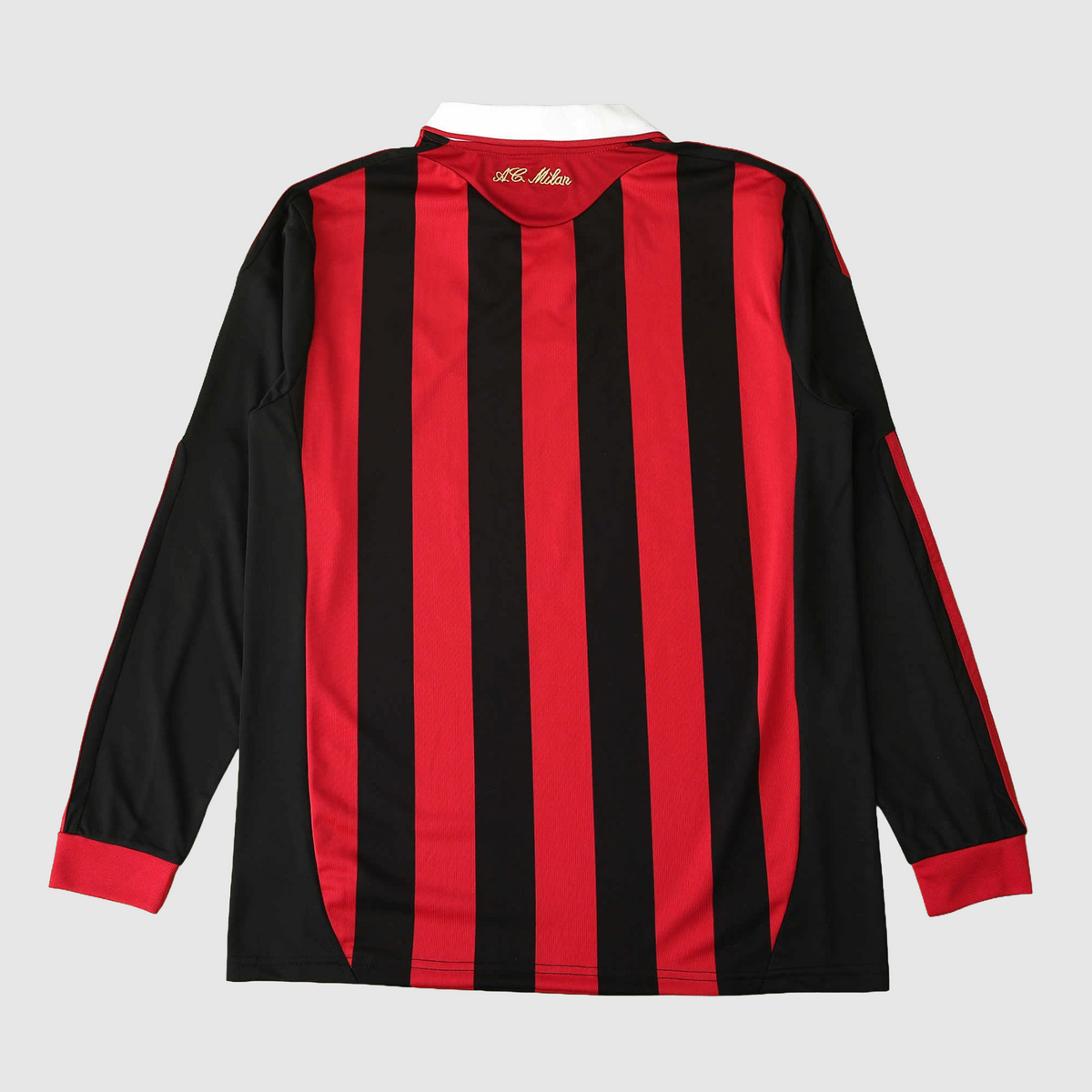 AC MILAN 09/10 RETRO HOME LONG SLEEVE JERSEY