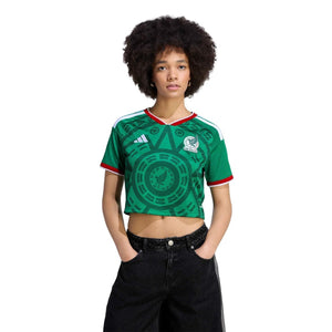 MEXICO 25/26 HOME WOMEN CROPPED JERSEY