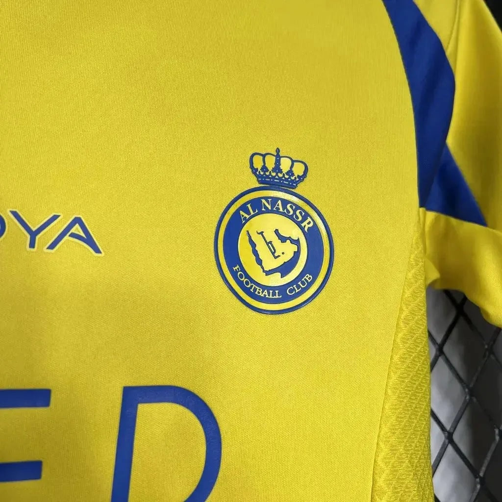AL NASSR FC 24/25 HOME KIDS KIT