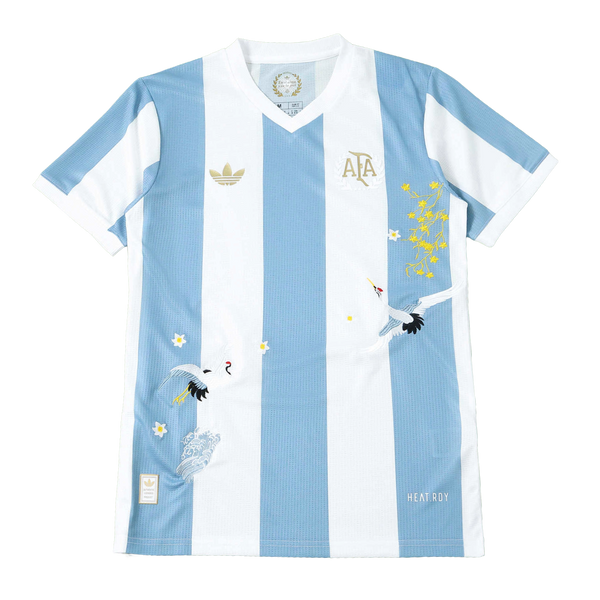 ARGENTINA EMBROIDERED JERSEY