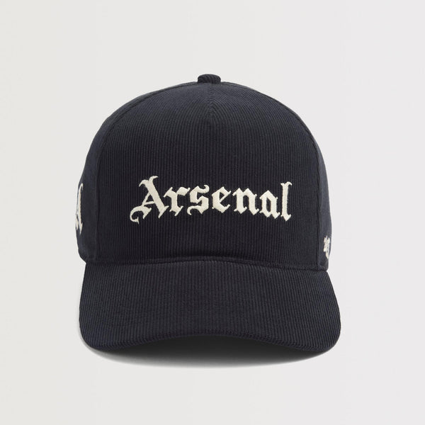 ARSENAL CORDUROY CAP BLACK