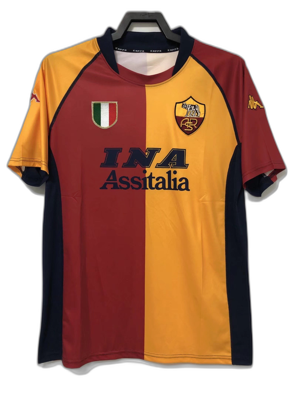 AS ROMA 00/01 RETRO HOME I JERSEY