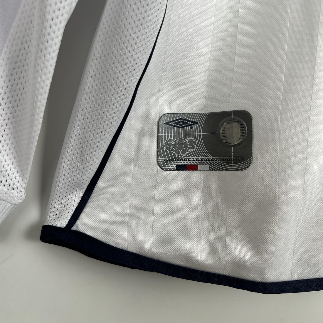 ENGLAND 02 RETRO HOME LONG SLEEVE JERSEY