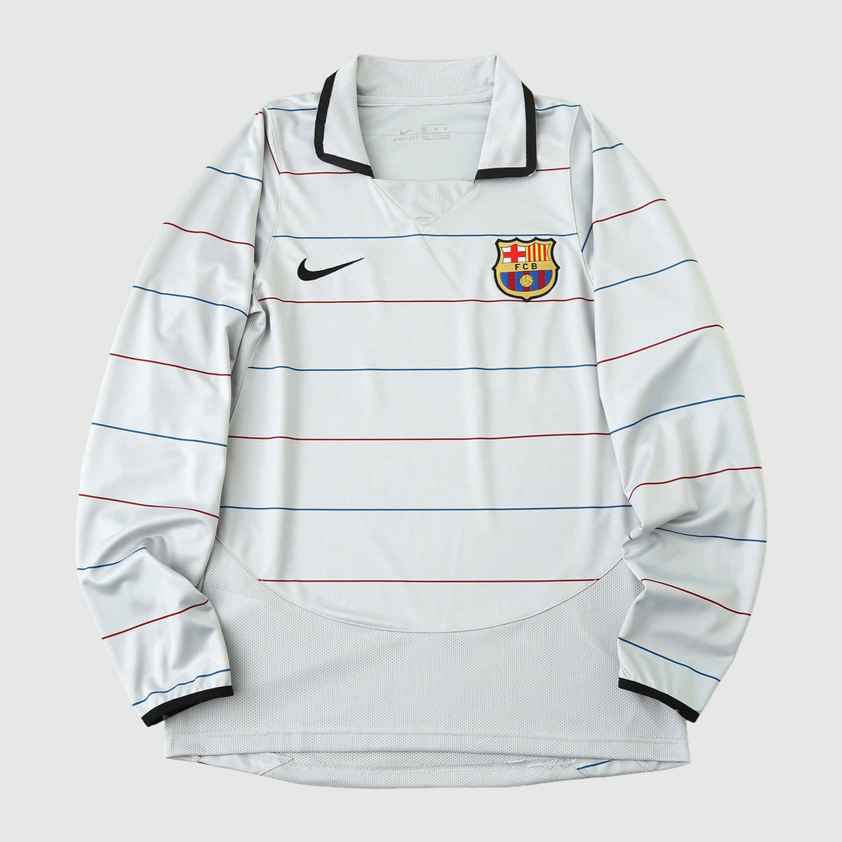 BARCELONA 03/04 RETRO AWAY LONG SLEEVE JERSEY