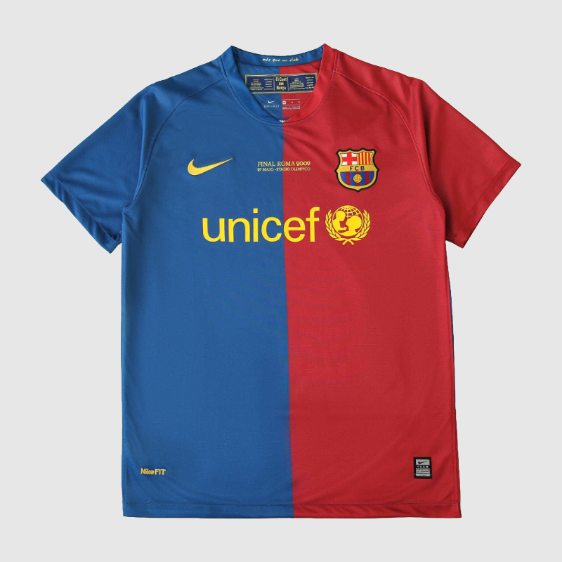 BARCELONA 08 RETRO HOME JERSEY
