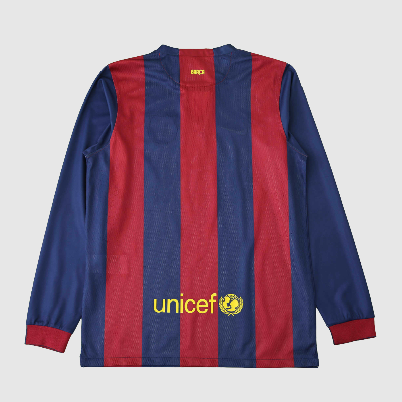BARCELONA 14/15 RETRO HOME LONG SLEEVE JERSEY