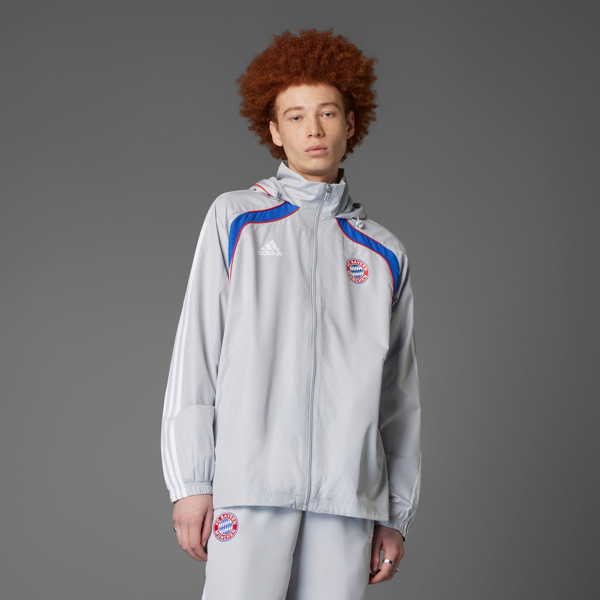 BAYERN MUNICH WINDBREAKER GREY