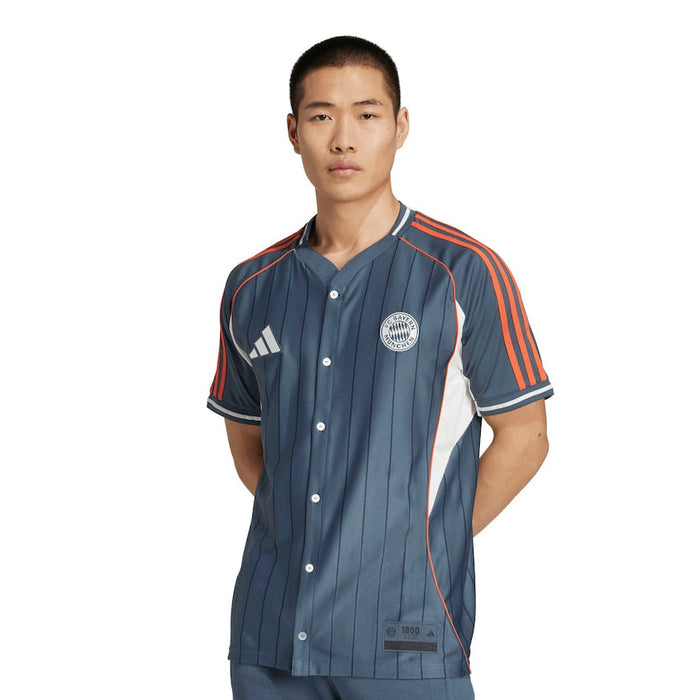BAYERN MUNICH US PACK FULL-BUTTON BASEBALL JERSEY