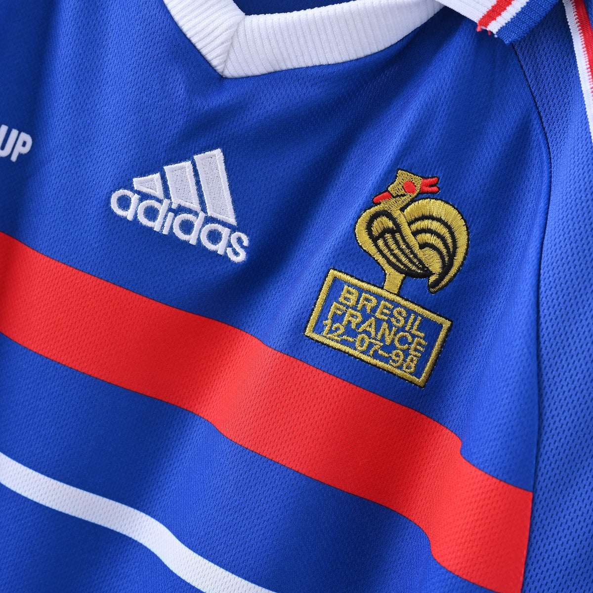 FRANCE 98 RETRO HOME WORLD CUP JERSEY