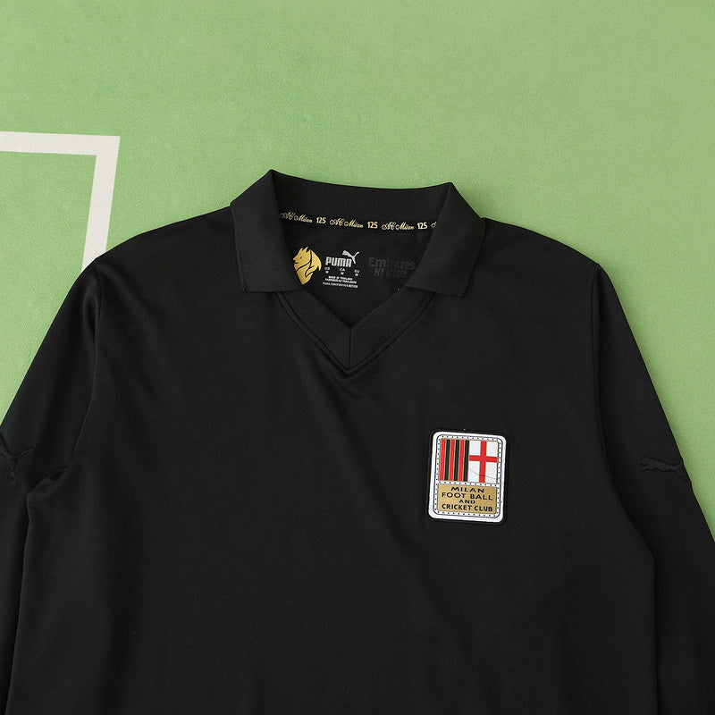 AC MILAN 125TH ANNIVERSARY GOAKEEPER BLACK JERSEY