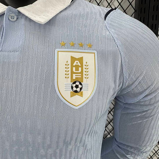 URUGUAY 26 LONG SLEEVE AUTHENTIC WORLD CUP JERSEY