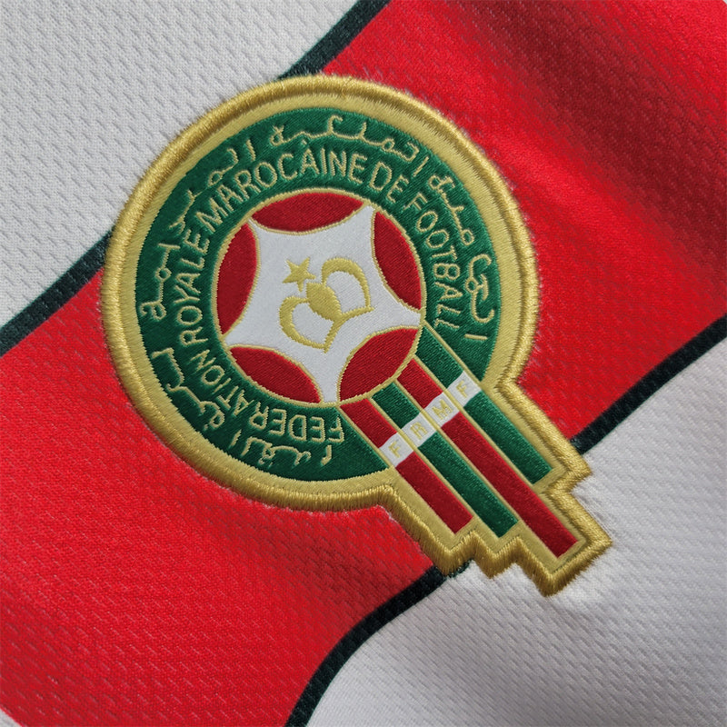 MOROCCO 98 RETRO AWAY WHITE JERSEY