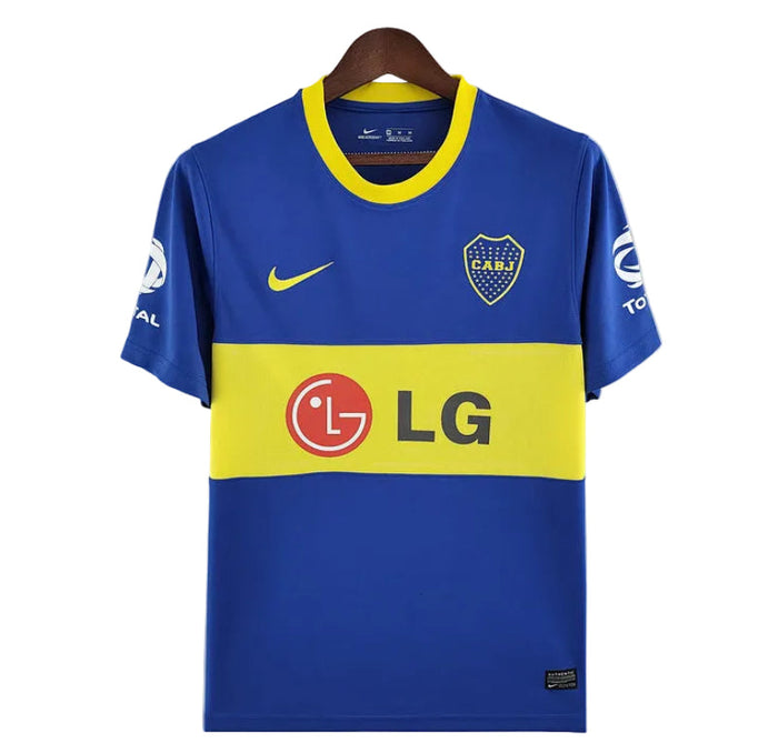 BOCA JUNIORS 10/11 RETRO HOME JERSEY