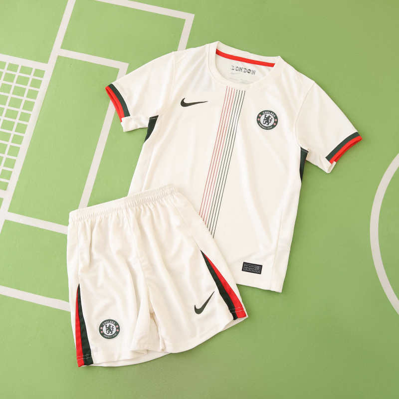 CHELSEA 25/26 AWAY KIDS KIT