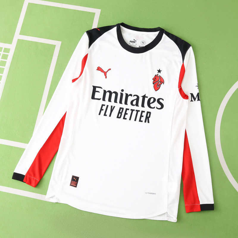 AC MILAN 25/26 AWAY LONG SLEEVE AUTHENTIC JERSEY