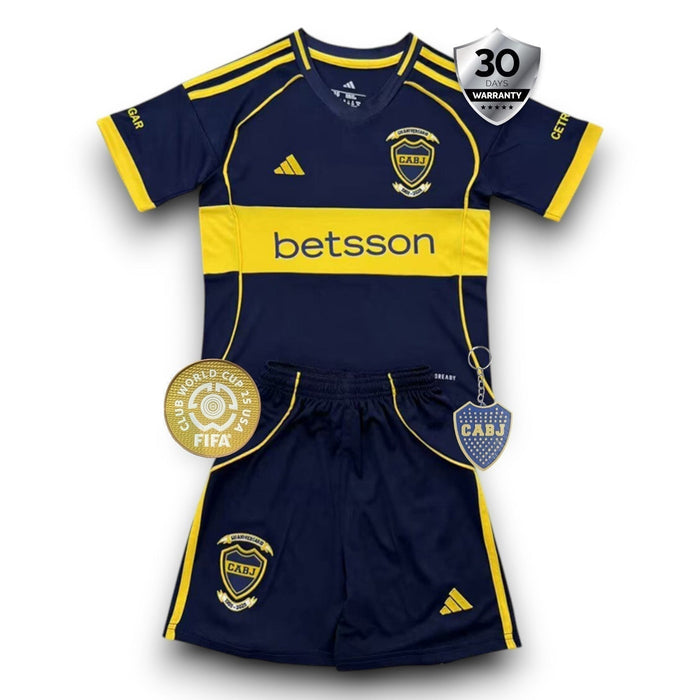 BOCA JUNIORS 25/26 HOME 120TH ANNIVERSARY KIDS JERSEY