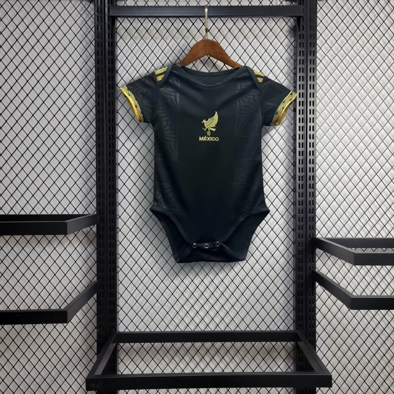 MEXICO 25/26 BLACK GOLD BABY JERSEY