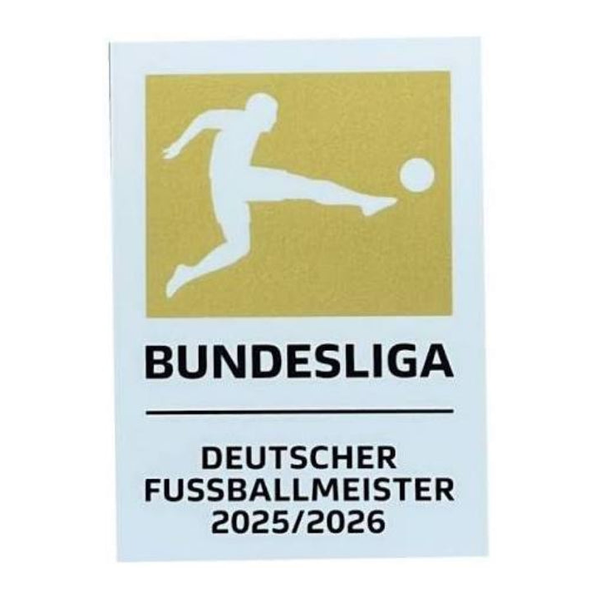 Patch Bundesliga Champions 2025/26 (Deutscher Fußballmeister) – Bayern