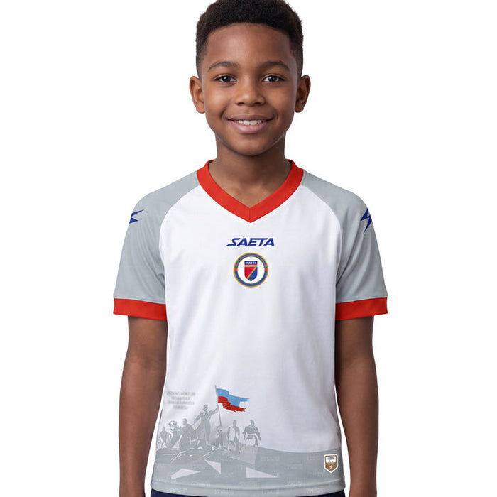 HAITI 26 AWAY KIDS WORLD CUP JERSEY