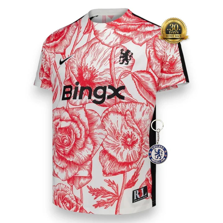CHELSEA PRE-MATCH LIMITED EDITION REMEMBRANCE JERSEY