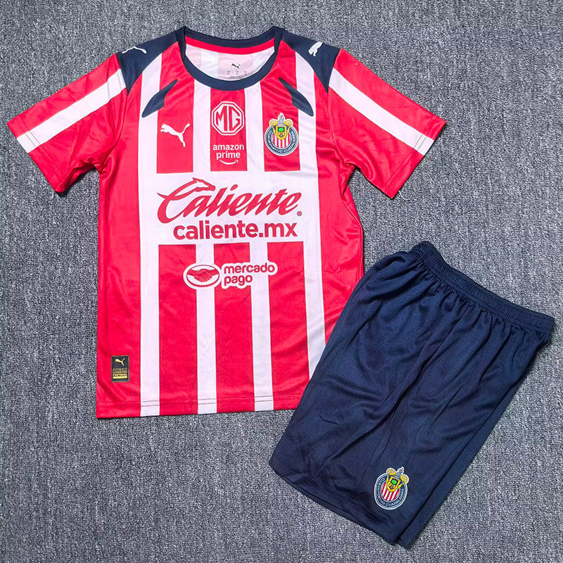CHIVAS GUADALAJARA 25/26 HOME KIDS KIT