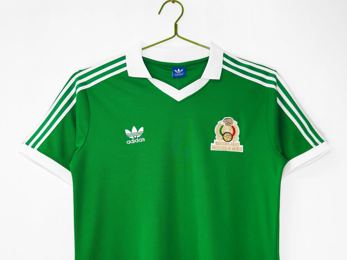 MEXICO 86 RETRO HOME WORLD CUP JERSEY