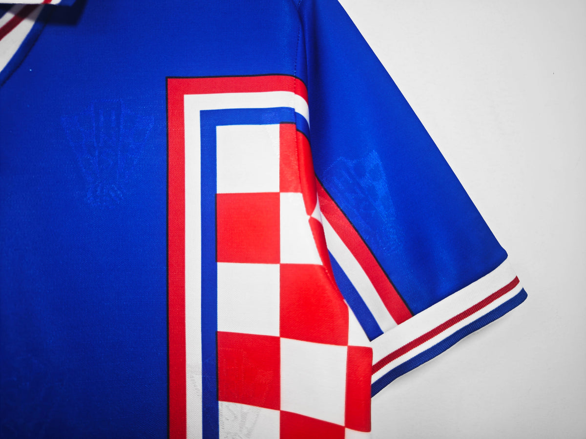 CROATIA 98 RETRO AWAY WORLD CUP JERSEY