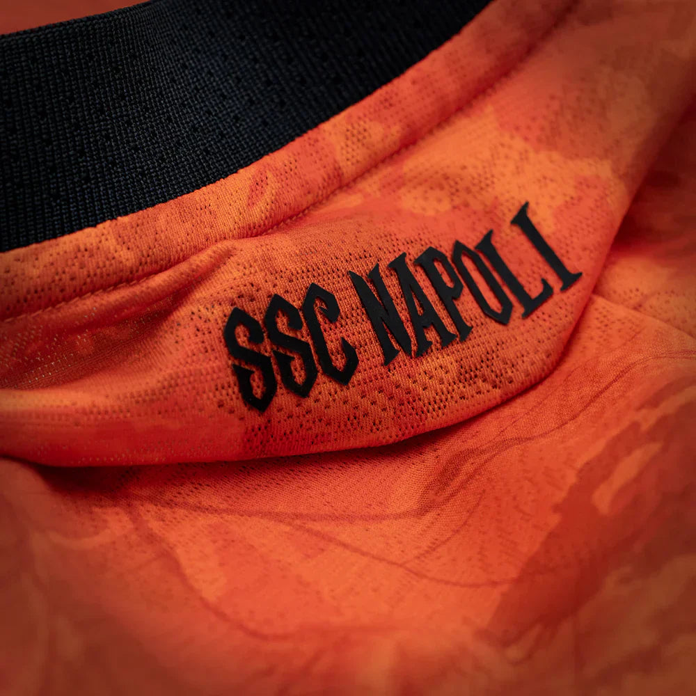 SSC NAPOLI 25/26 HALLOWEEN ORANGE AUTHENTIC JERSEY
