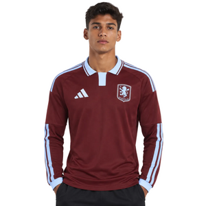 ASTON VILLA 26/27 PLAYER HOME LONG SLEEVE JERSEY