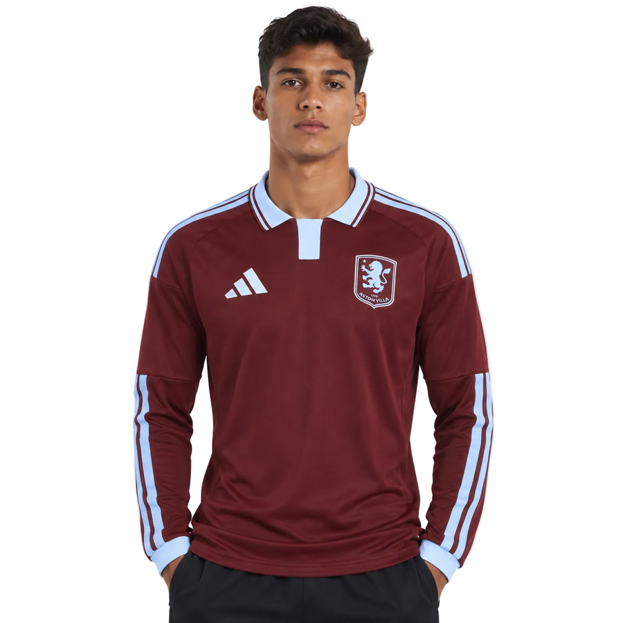 ASTON VILLA 26/27 PLAYER HOME LONG SLEEVE JERSEY