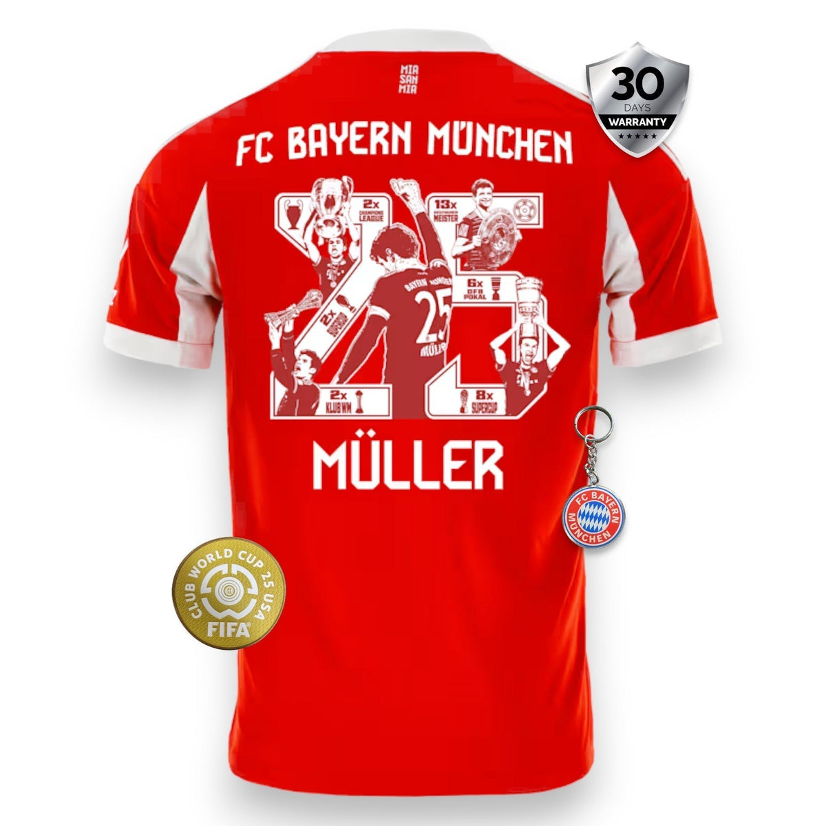 BAYERN MUNICH 25/26 SPECIAL EDITION HOME MÜLLER JERSEY