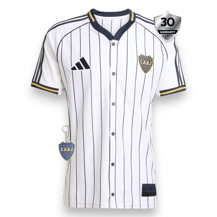 BOCA JUNIORS US PACK FULL-BUTTON BASEBALL JERSEY