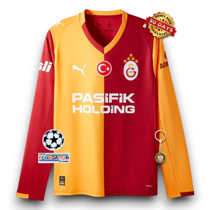 GALATASARAY 25/26 HOME LONG SLEEVE JERSEY