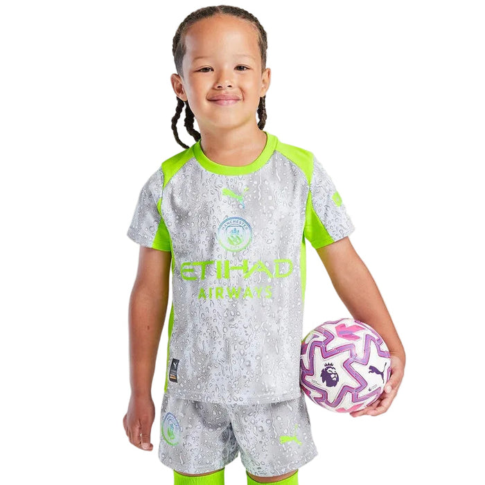 MANCHESTER CITY 25/26 THIRD KIDS KIT
