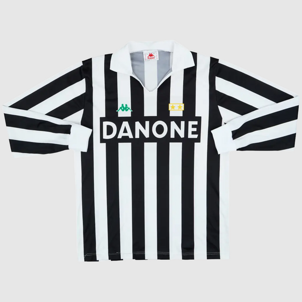 JUVENTUS 92/94 RETRO HOME LONG SLEEVE JERSEY