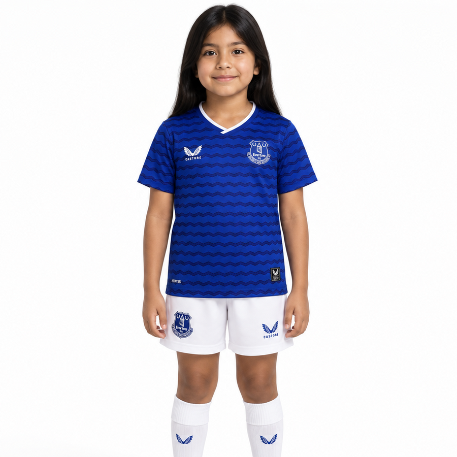 EVERTON 25/26 HOME KIDS KIT