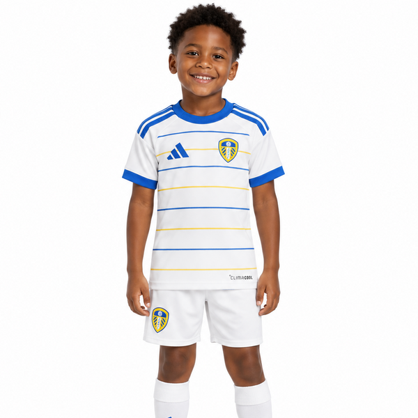 LEEDS UNITED 26/27 HOME KIDS KIT