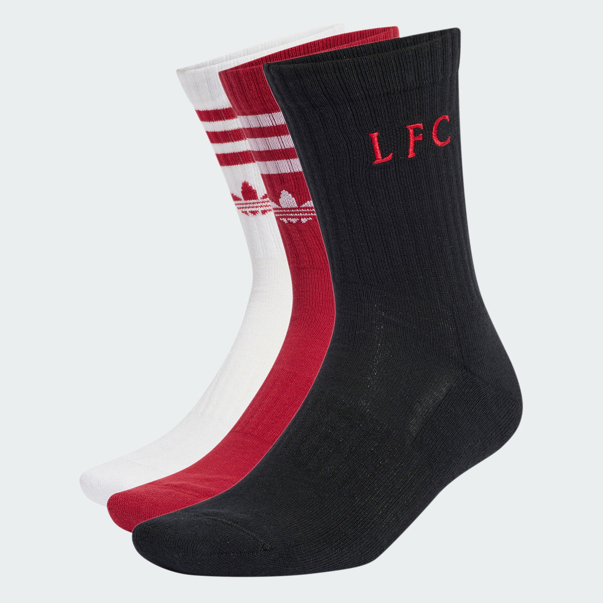 LIVERPOOL CREW SOCKS 3-PACK