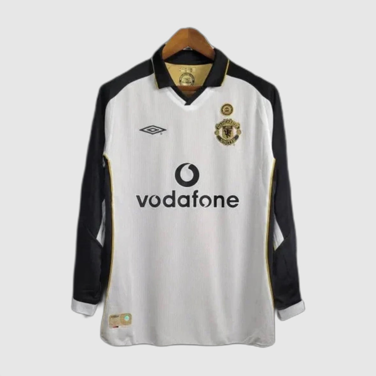 MANCHESTER UNITED 01/02 RETRO LONG SLEEVE JERSEY