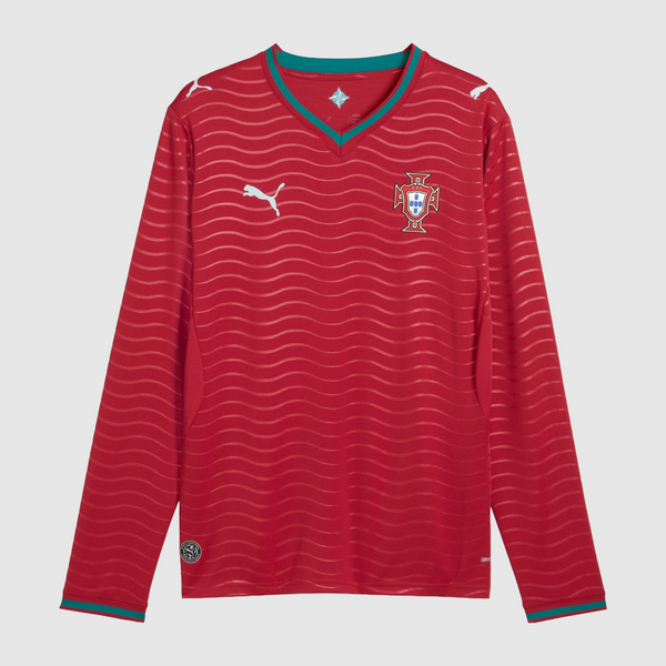 PORTUGAL 26/27 HOME LONG SLEEVE PLAYER JERSEY