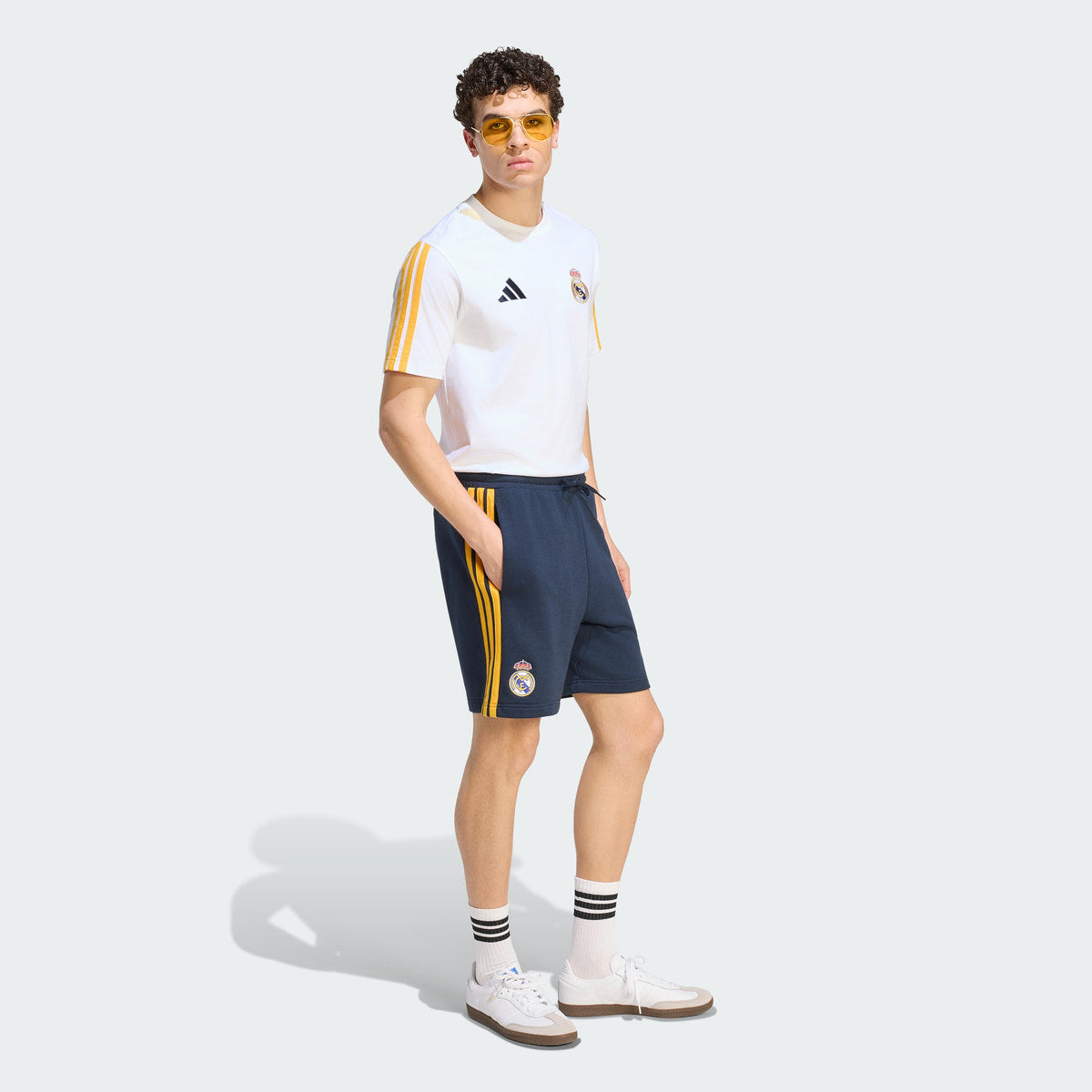 REAL MADRID LIFESTYLE SHORTS BLUE