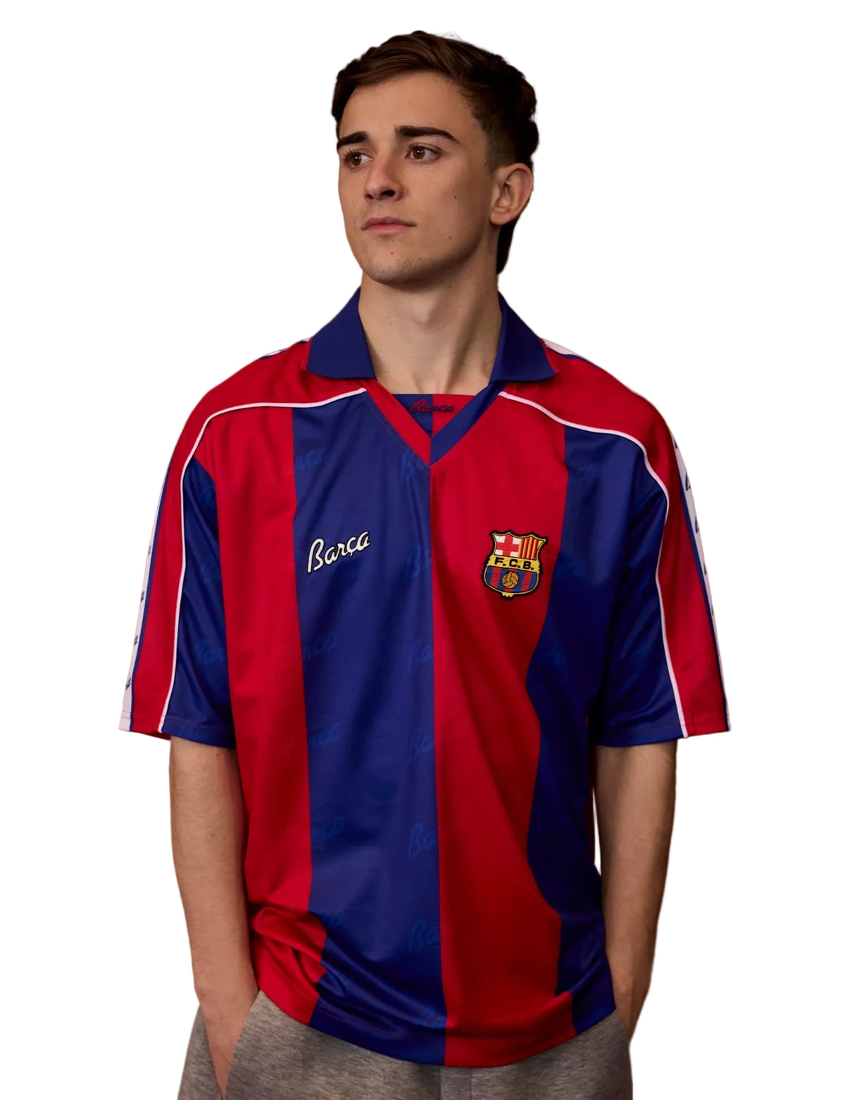 BARCELONA 92/95 RETRO BLAUGRANA JERSEY