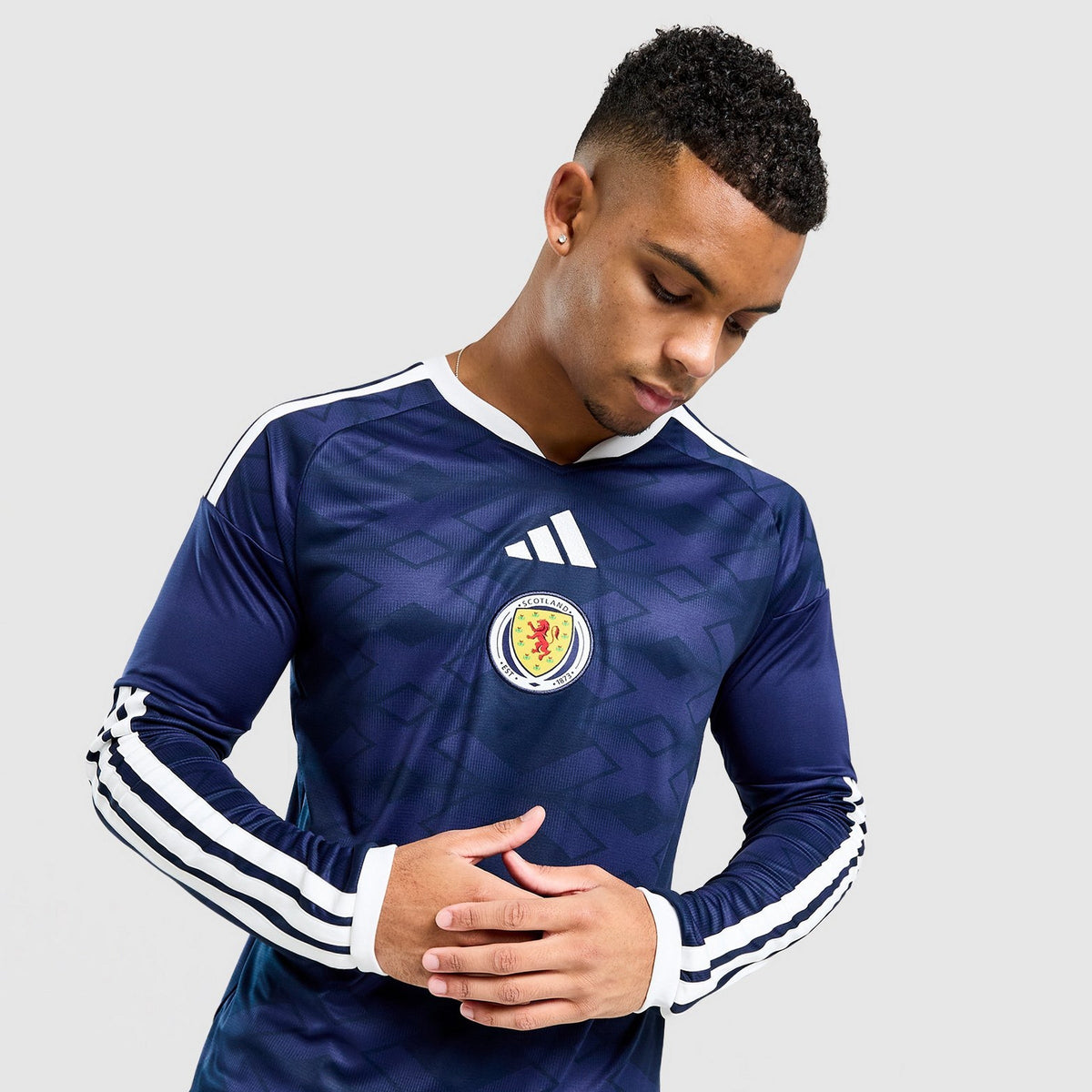 SCOTLAND 26/27 HOME LONG SLEEVE JERSEY