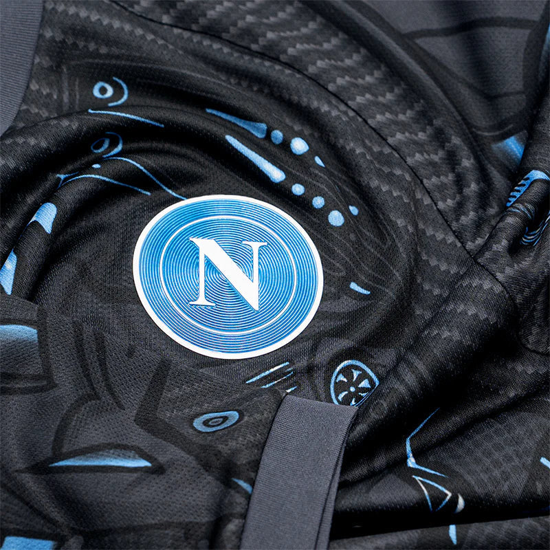 SSC NAPOLI 25/26 TRAINING EBONY JERSEY