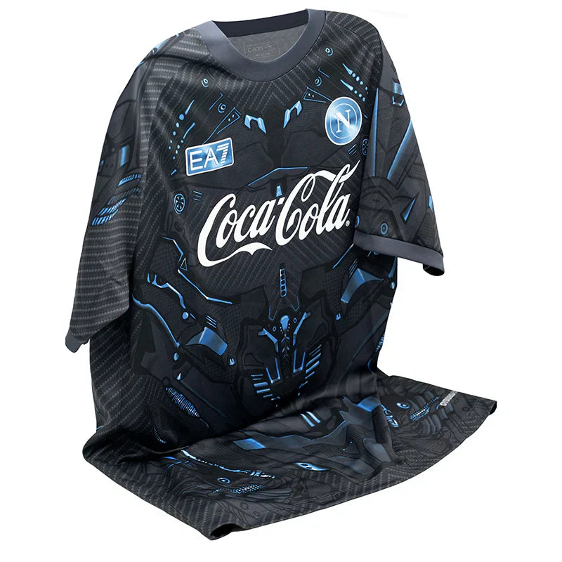 SSC NAPOLI 25/26 TRAINING EBONY JERSEY