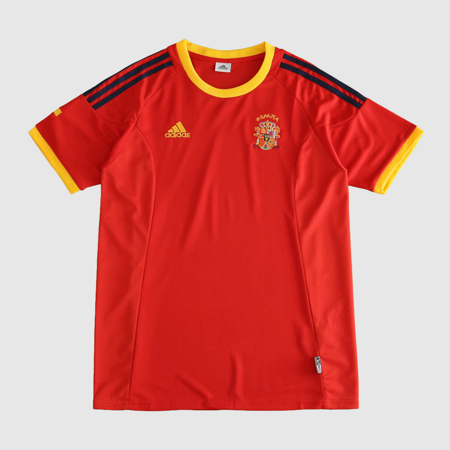 SPAIN 02 RETRO HOME JERSEY