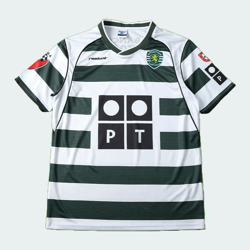 SPORTING CP 02/03 RETRO HOME JERSEY