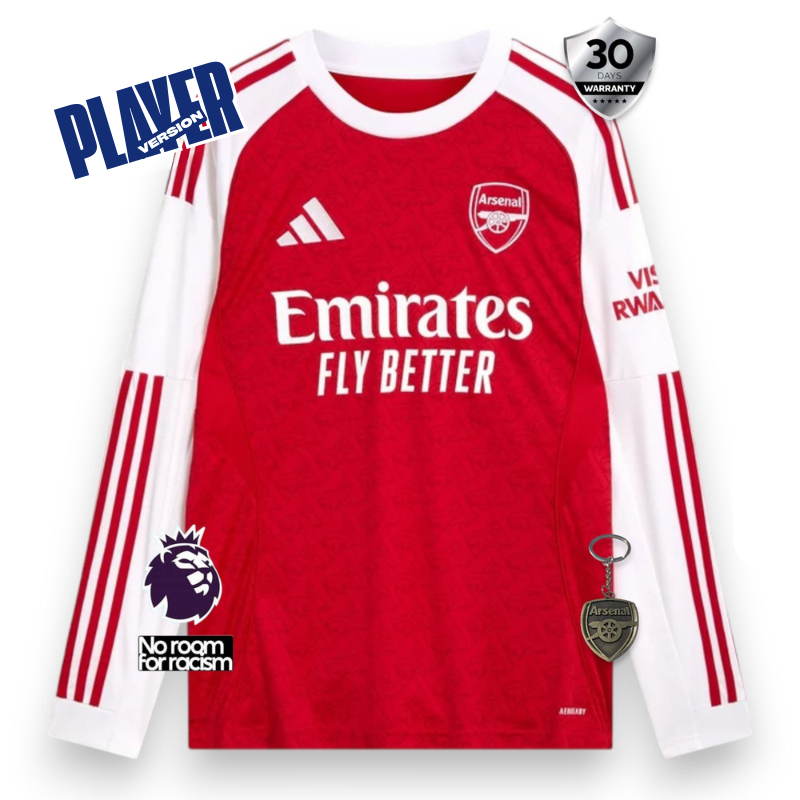 ARSENAL 25/26 HOME LONG SLEEVE AUTHENTIC JERSEY